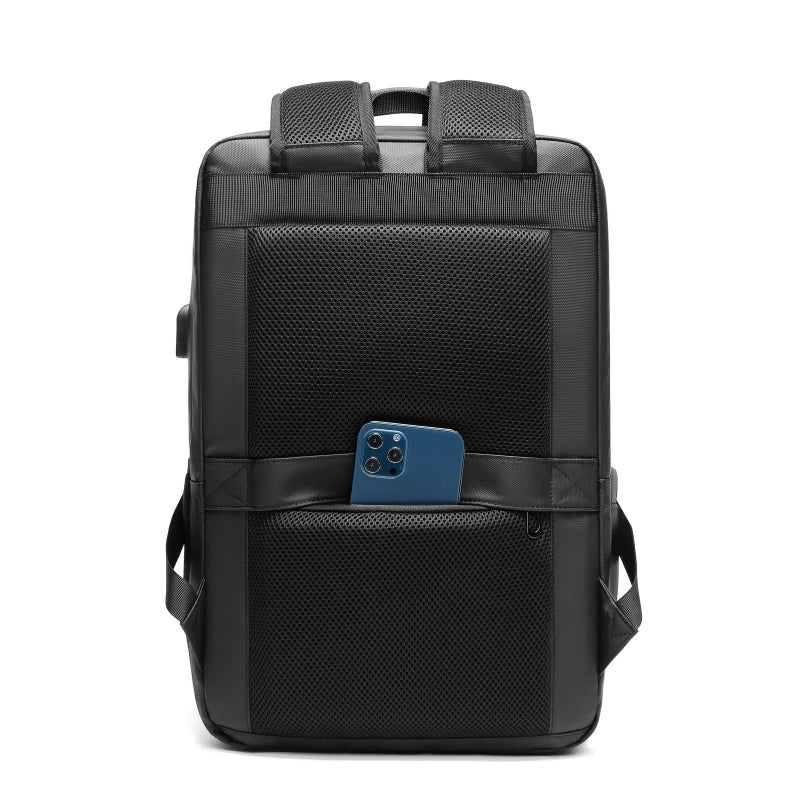 Business 16 Inch Travel Backpack Large Backpack USB Charging Port Men Fashion Backpack with Free Anti-Theft Lock 2051