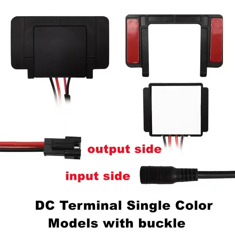 Smart Touch Sensor Dimmer Switch for Bathroom Mirror - 12V/24V, 5A, 60W LED Control