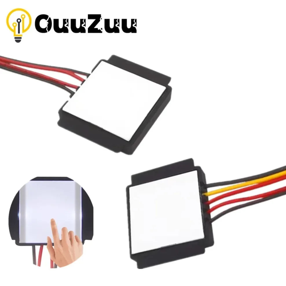 Smart Touch Sensor Dimmer Switch for Bathroom Mirror - 12V/24V, 5A, 60W LED Control