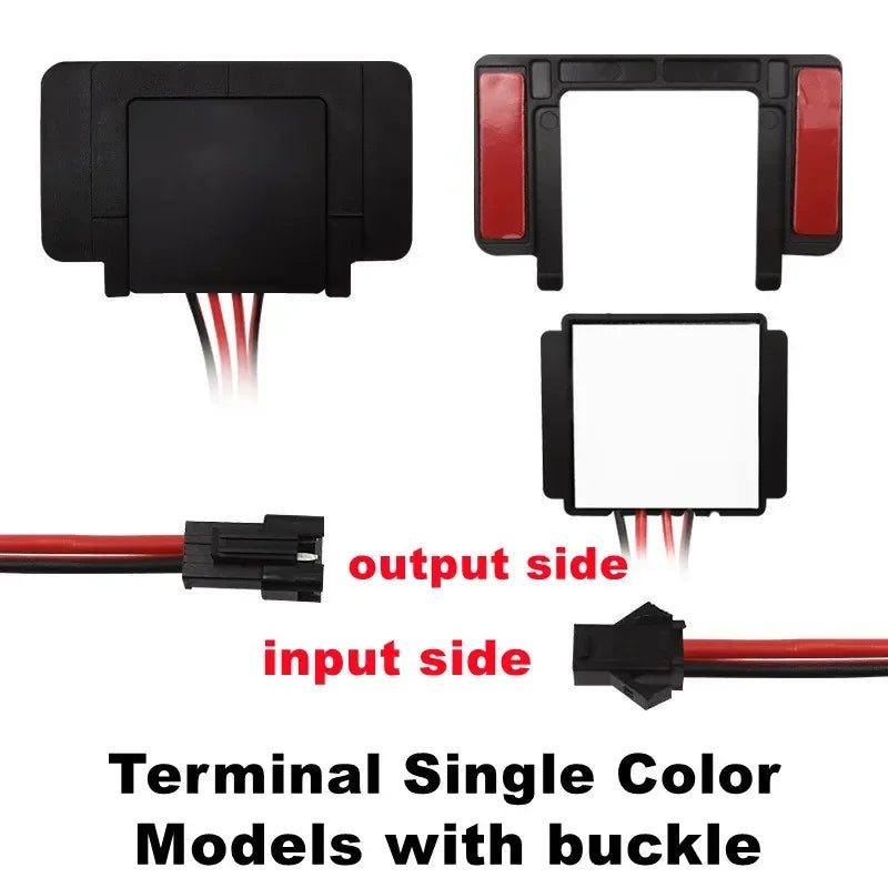 Smart Touch Sensor Dimmer Switch for Bathroom Mirror - 12V/24V, 5A, 60W LED Control