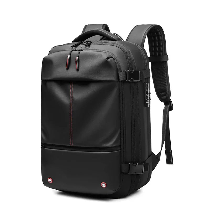 Zaino da Viaggio per Laptop 17" - Zaino Espandibile e Compatto per Scuola e Affari, Grande Capacità e Compressione Sottovuoto